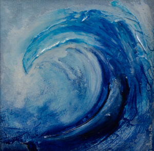 Vague bleue